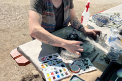 Kayla-making-paint