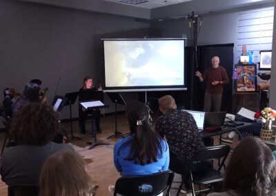 Nature Walk musical performance