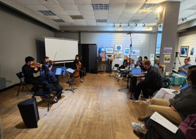 Nature Walk musical performance
