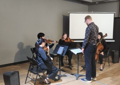 Nature Walk musical performance