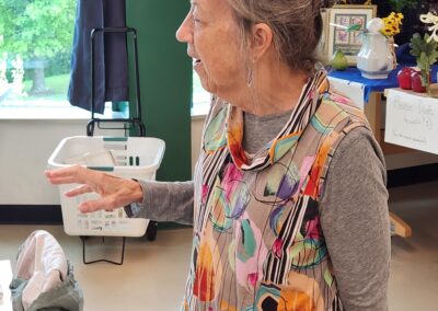 Ann Woods Torn Paper workshop