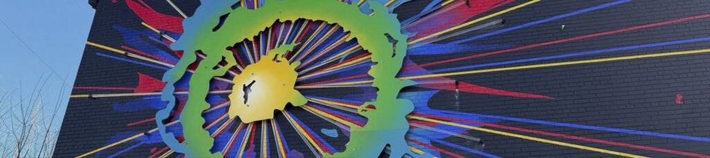 Louisville Visual Art Spark sculpture