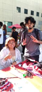 Happy Students at IU First Thursday September 4, 2025