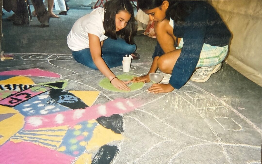 Make an Earth Day Sand Mandala