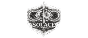 SOLACE logo - art installation at Pillar Arts Alliance Center