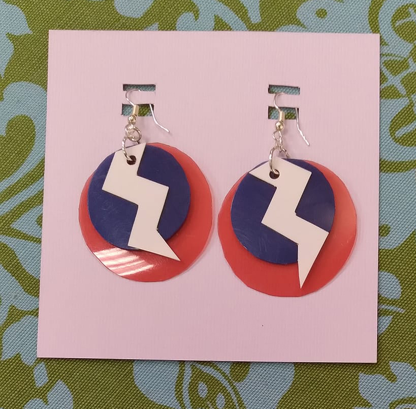 Lightning earrings