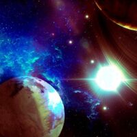 UASCA picture of the earth in space