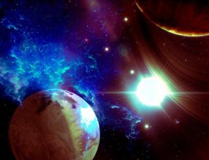 UASCA picture of the earth in space